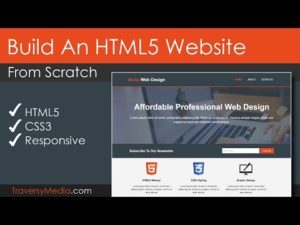 Erstellen einer HTML5-Website